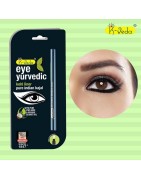 K Veda Eye Yurvedic Kohl Liner Pure Indian Kajal, 0.2g- With Pure Cow Ghee & Organic Coconut Oil